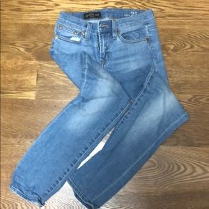 J. Crew cropped Reid denim
